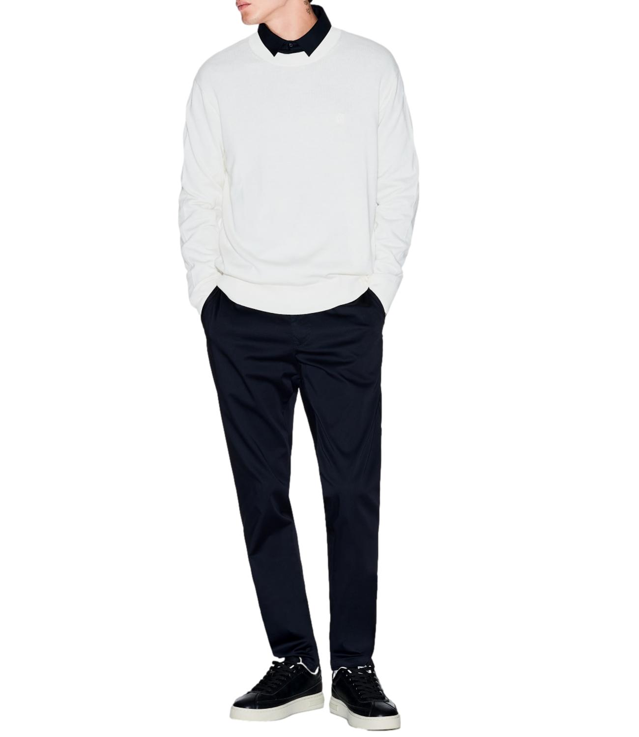 Armani Exchange Pullover da Uomo - Off White - Xm000338af12291