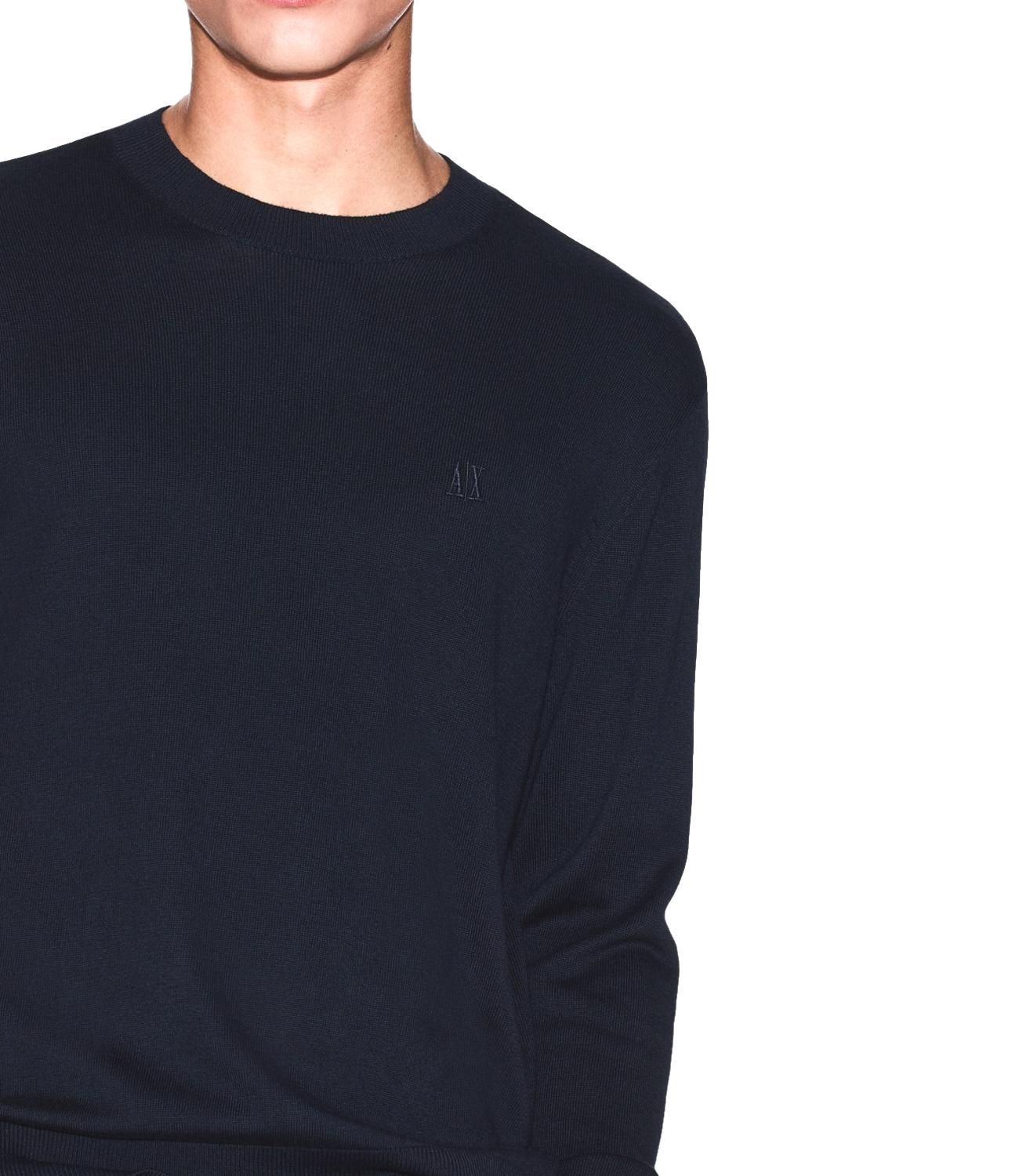 Armani Exchange Pullover da Uomo - Deep Navy - Xm000338af12291