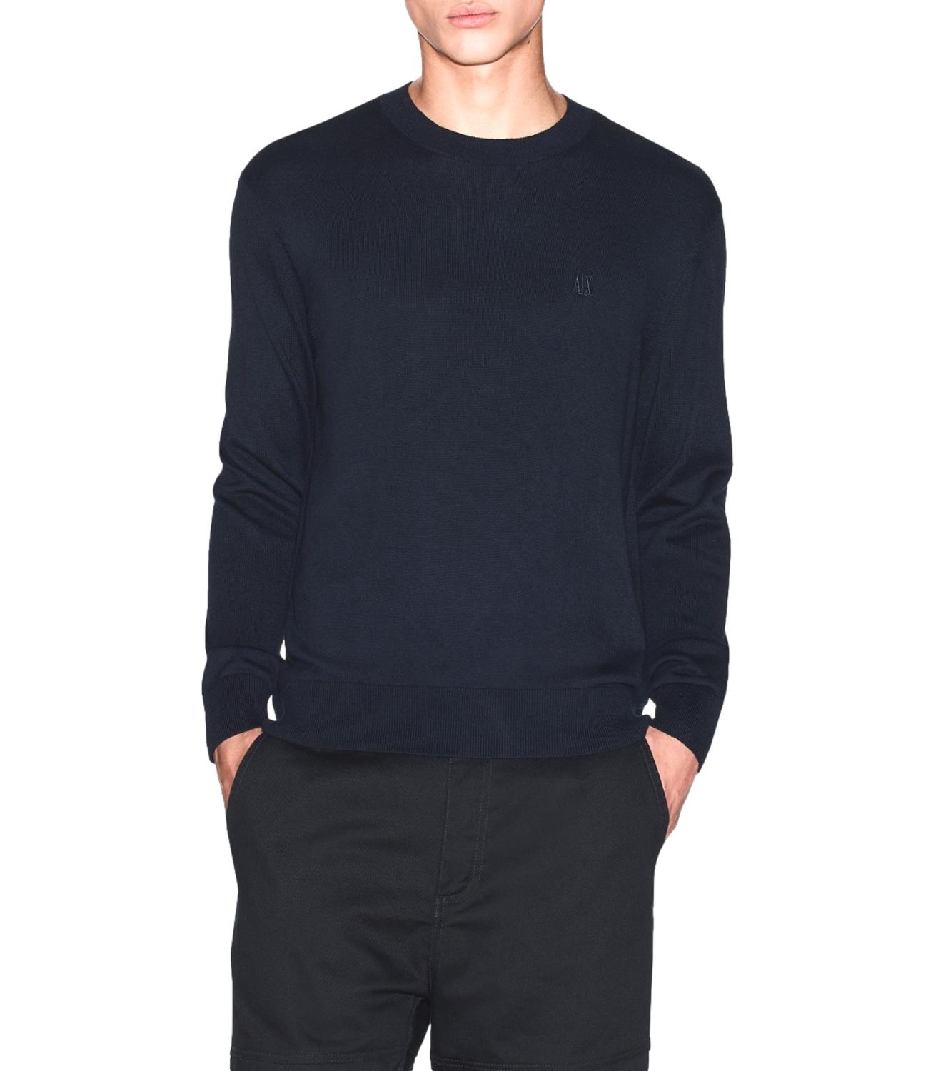 Armani Exchange Pullover da Uomo - Deep Navy - Xm000338af12291