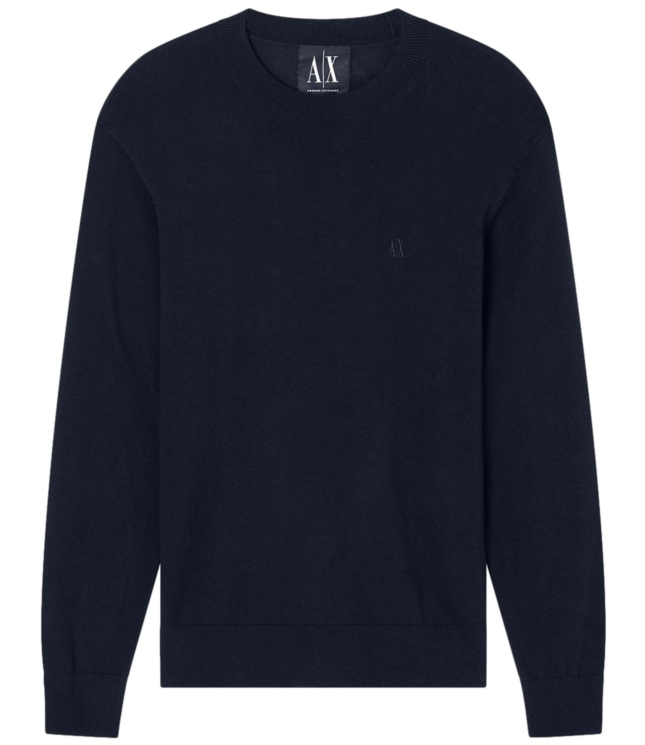 Armani Exchange Pullover da Uomo - Deep Navy - Xm000338af12291