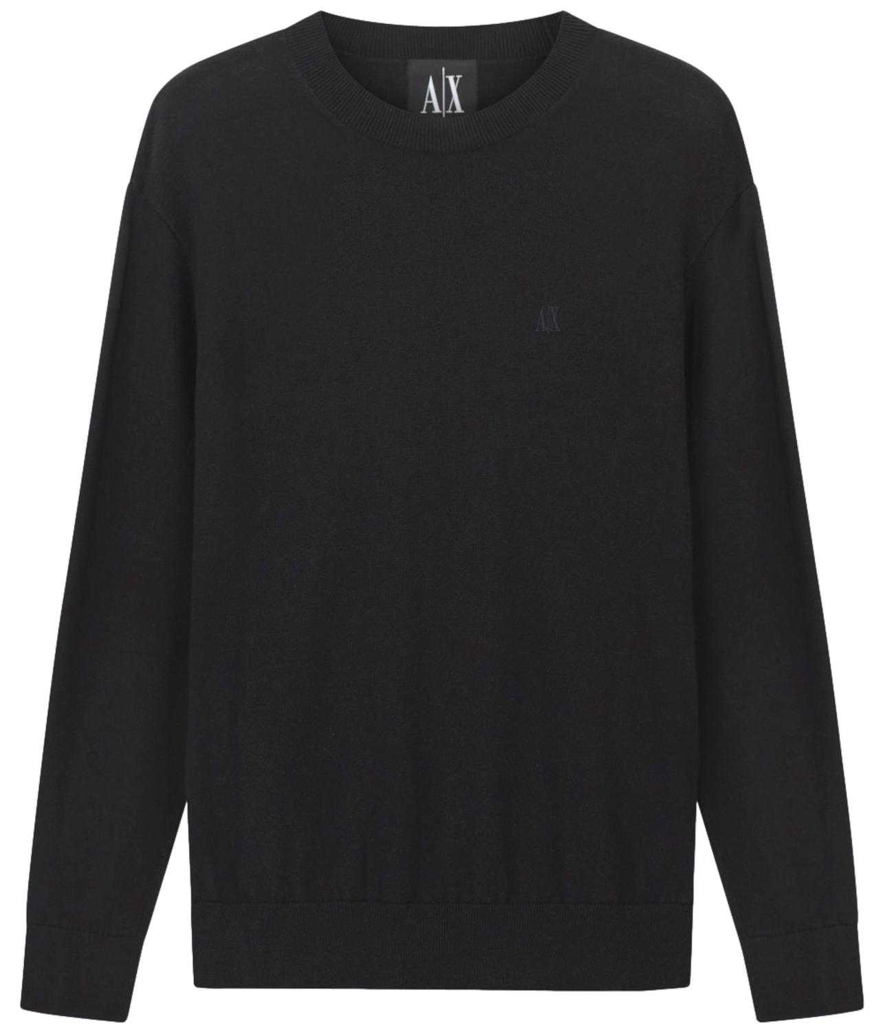 Armani Exchange Pullover da Uomo - Black - Xm000338af12291