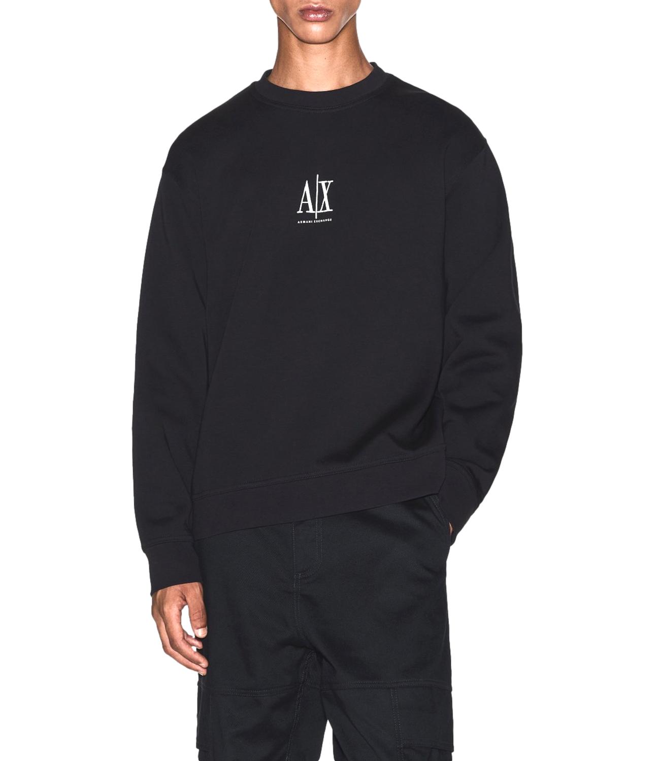 Armani Exchange Felpa da Uomo - Black - Xm000368af10818