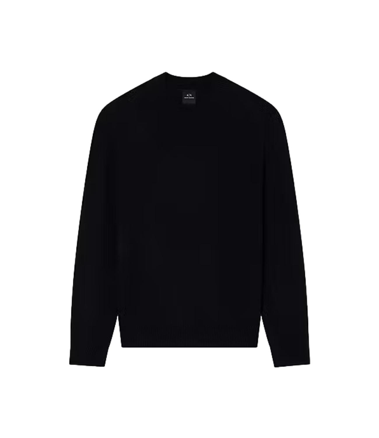 Armani Exchange Pullover da Uomo - Black - Xm001916af14008