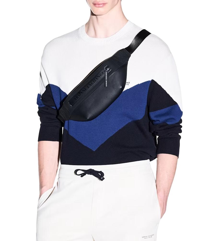 Armani Exchange Marsupio da Uomo - Black / Black - Xm003368af26679
