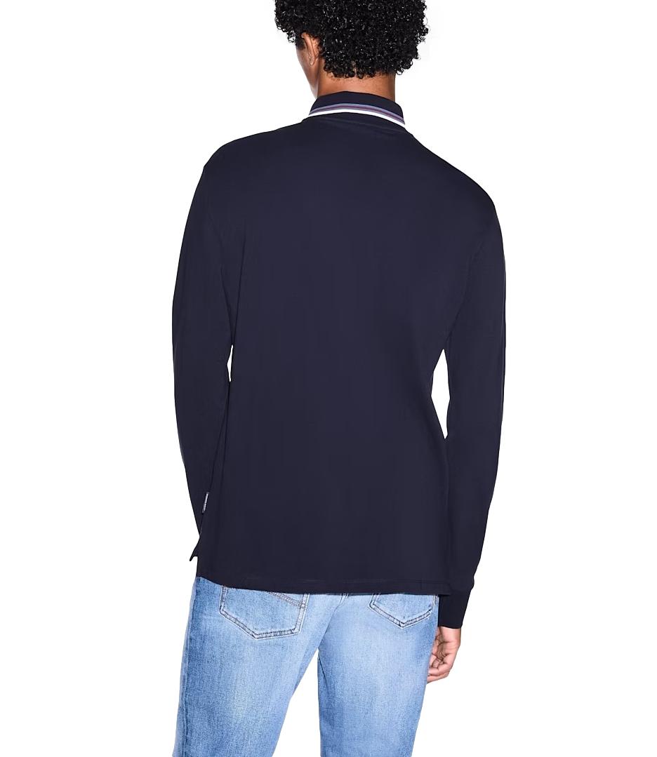 Armani Exchange Polo da Uomo - Deep Navy - Xm003427af13026