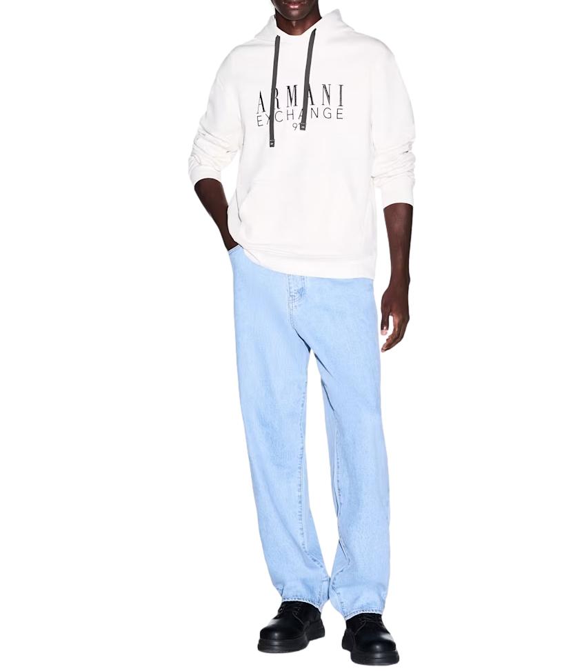 Armani Exchange Felpa da Uomo - Vintage Off White - Xm003429af10830