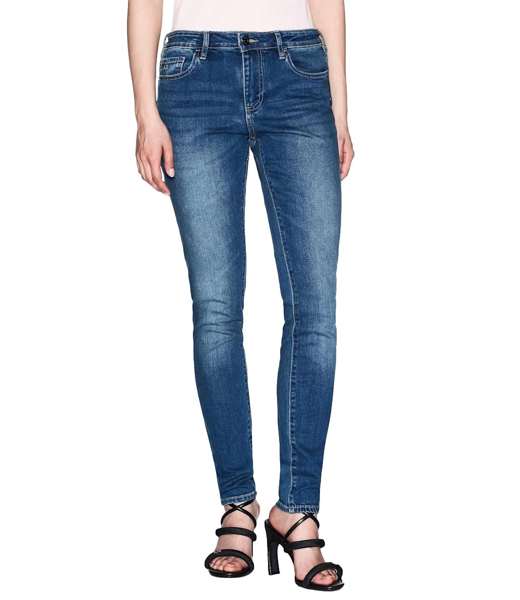 Armani Exchange Jeans da Donna - Blue Denim - Xw000123af10865