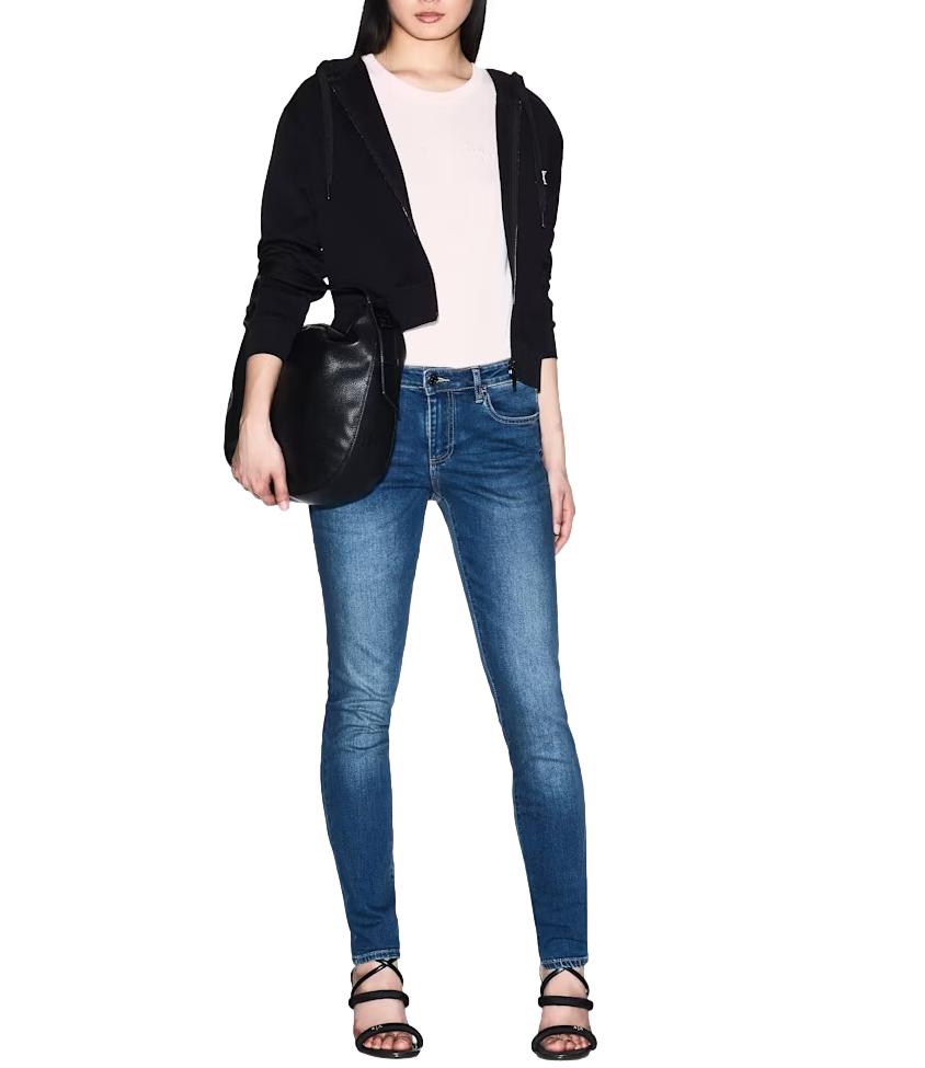 Armani Exchange Jeans da Donna - Blue Denim - Xw000123af10865