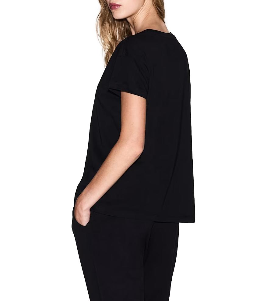 Armani Exchange T-Shirt da Donna - Black - Xw000830af10356