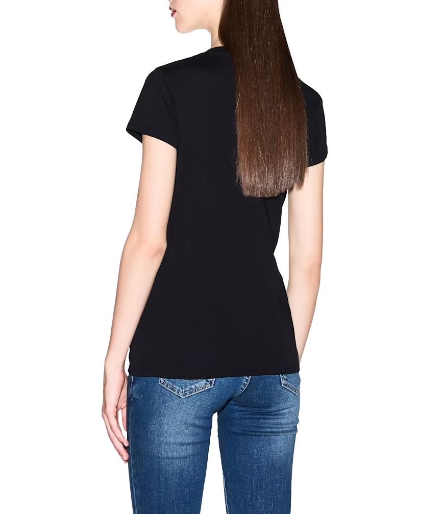 Armani Exchange T-Shirt da Donna - Black / Gold - Xw001457af10356
