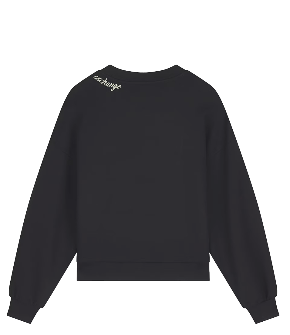 Armani Exchange Felpa da Donna - Black - Xw002853af16111