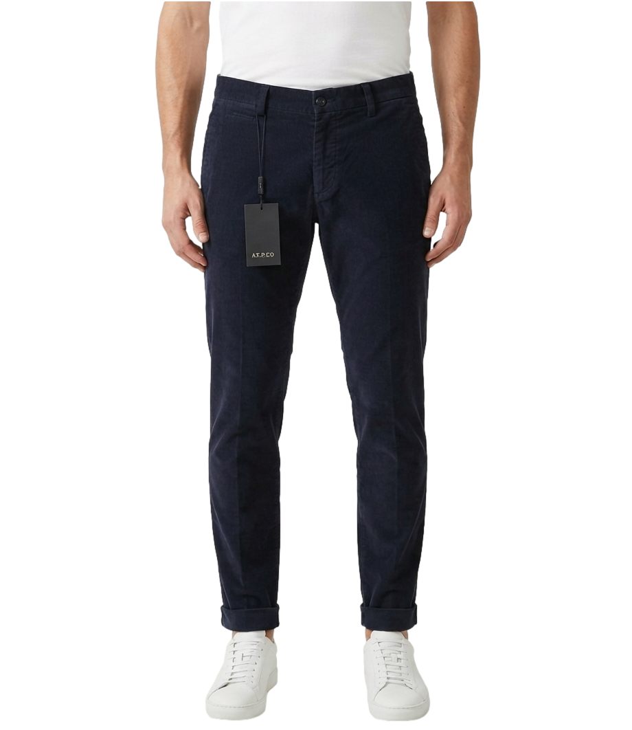 At.p.co Pantalone da Uomo - Blu Navy - A331sasa45tc322/ta
