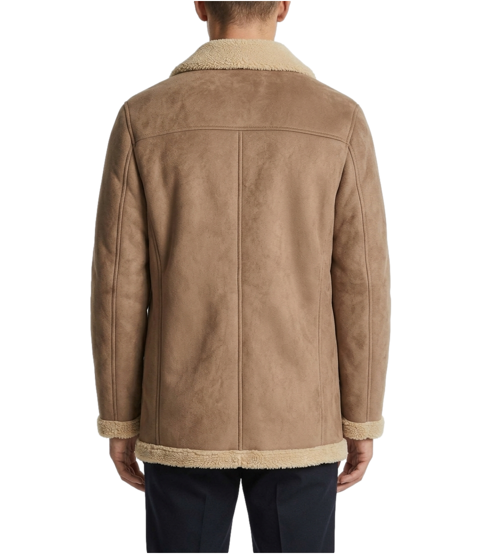 At.p.co Giacca pelle da Uomo - Marrone - A333manolomt11