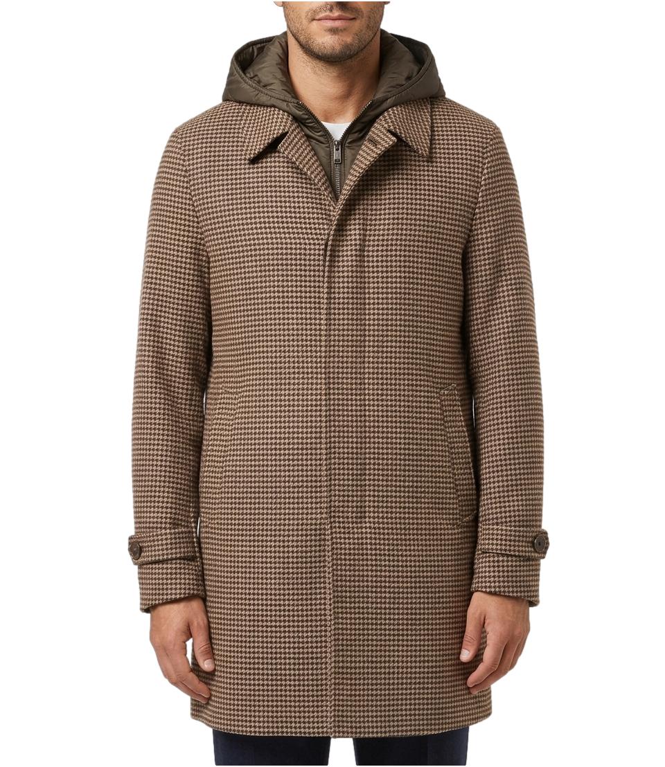 At.p.co Cappotto da Uomo - Marrone - A333martineztx25
