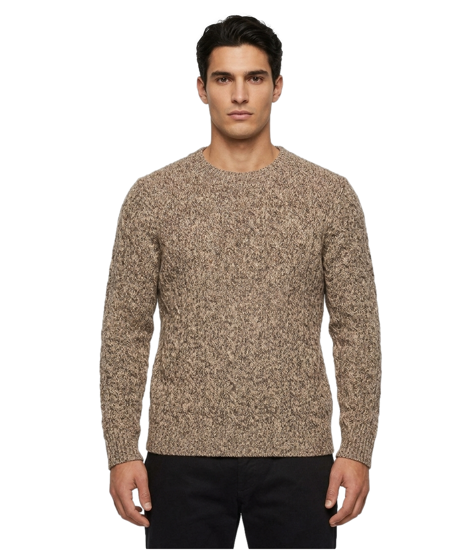 At.p.co Pullover da Uomo - Tortora - A3448en01