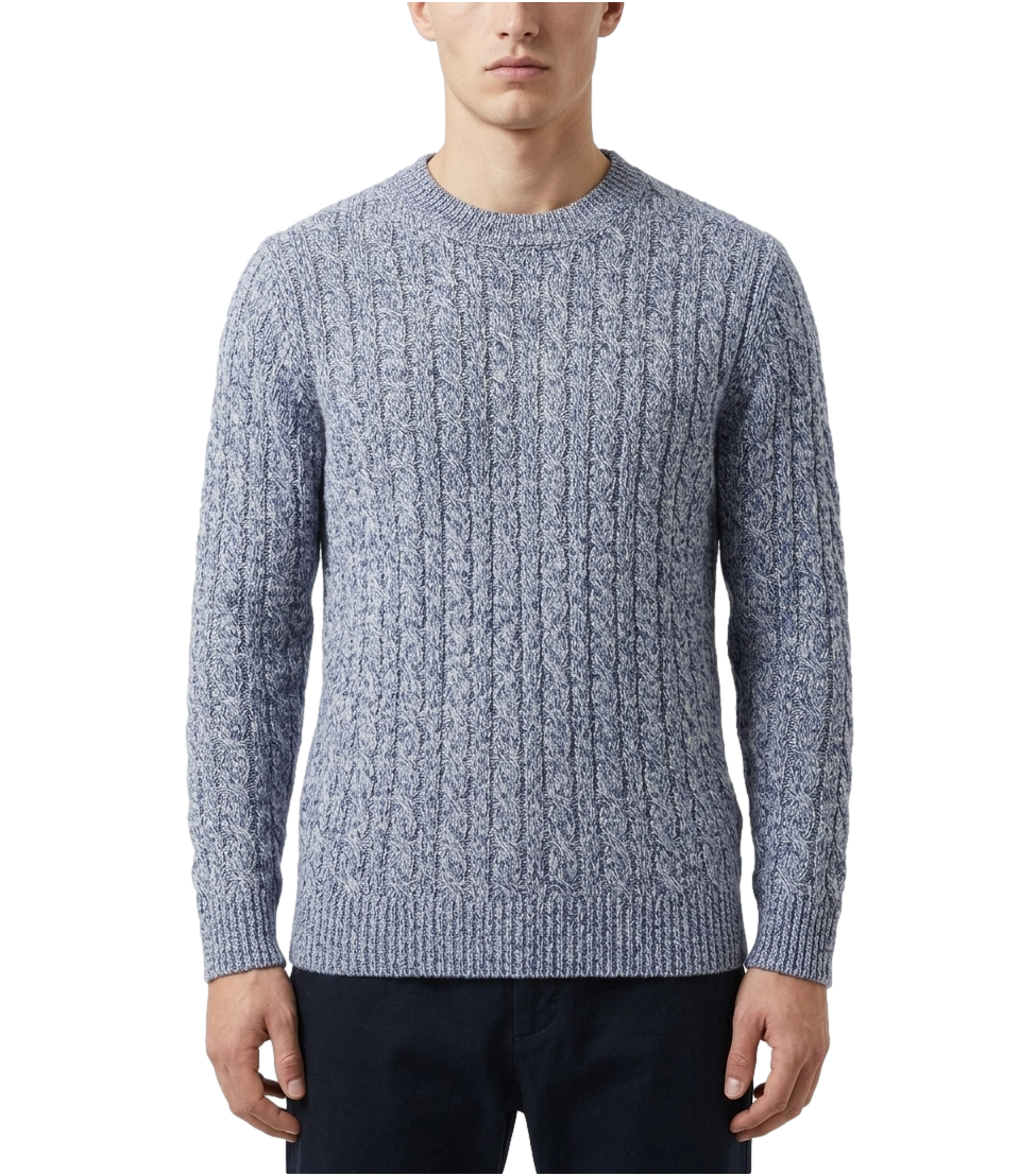 At.p.co Pullover da Uomo - Blu Cobalto - A3448en01