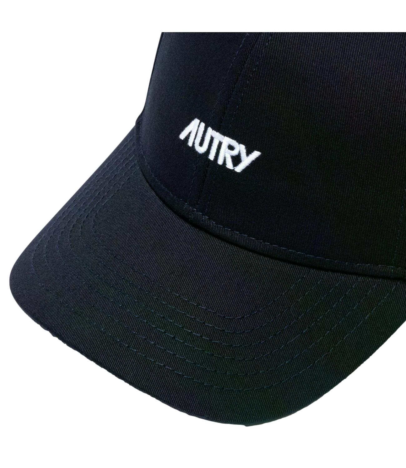 Cappello Autry blu logo bianco