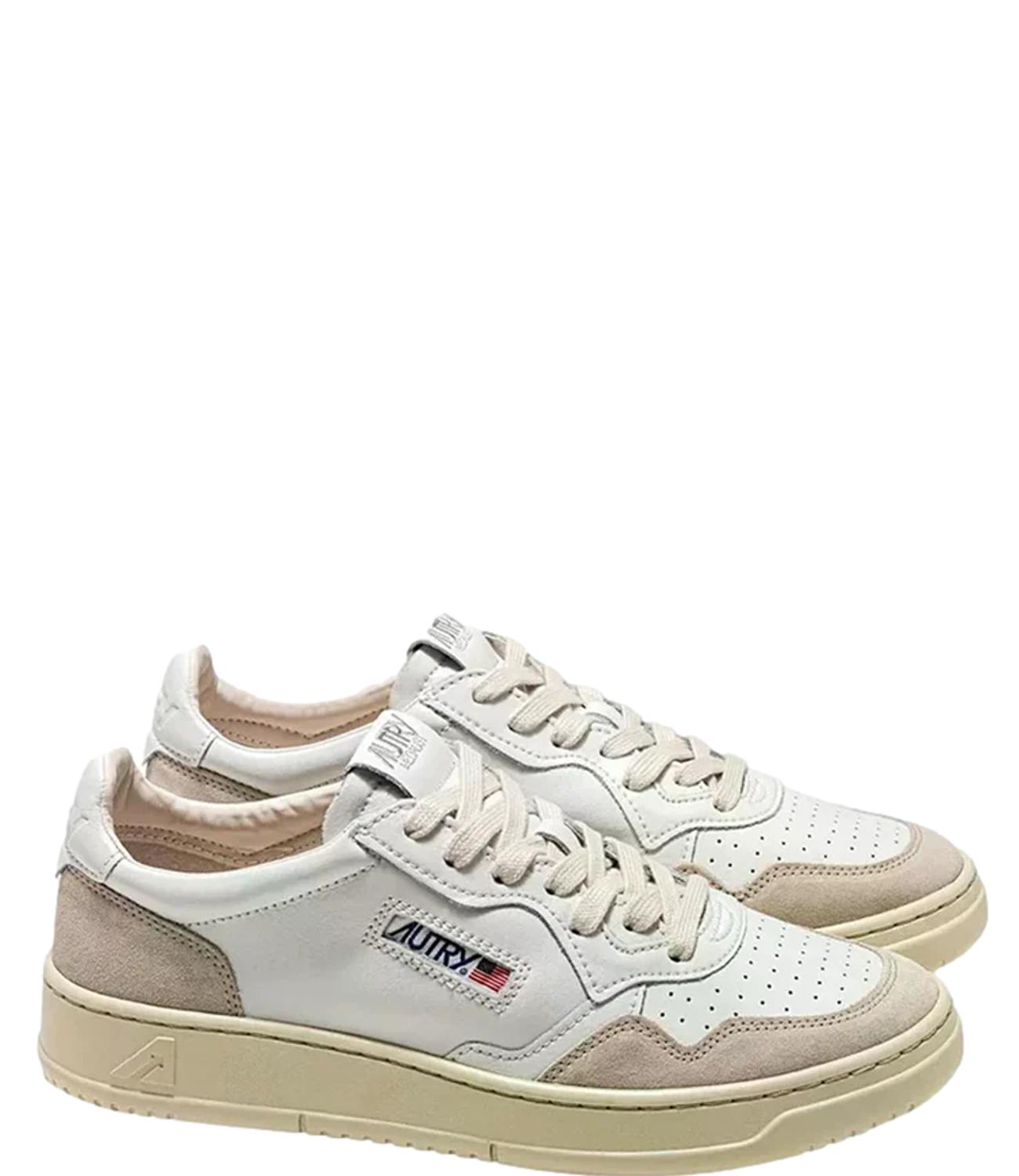 Autry Sneakers da Uomo - Leat/suede White - Aulm Ls33