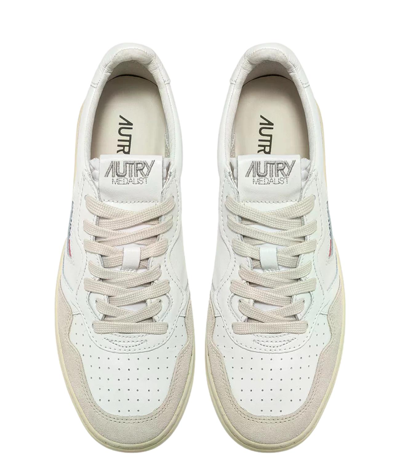 Autry Sneakers da Donna - Leat/suede White - Aulw Ls33