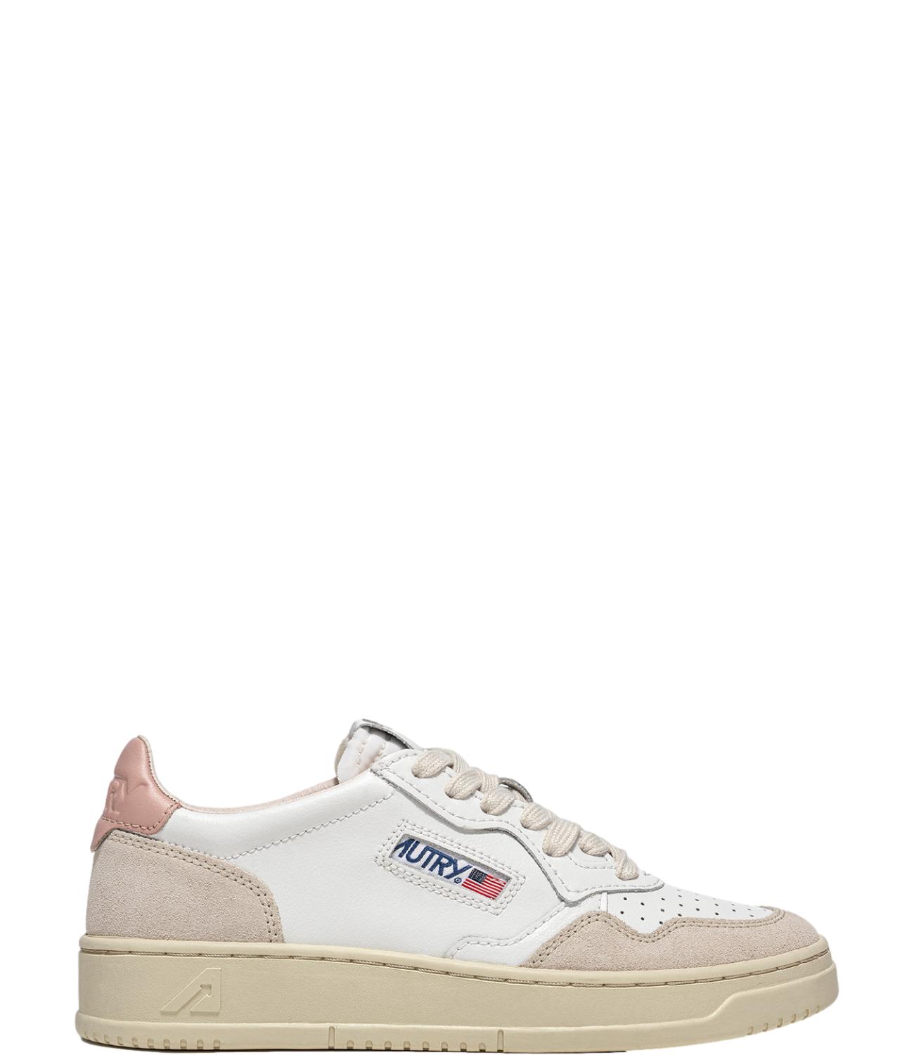 Autry Sneakers da Donna - Leat/suede Wht/pow - Aulw Ls37