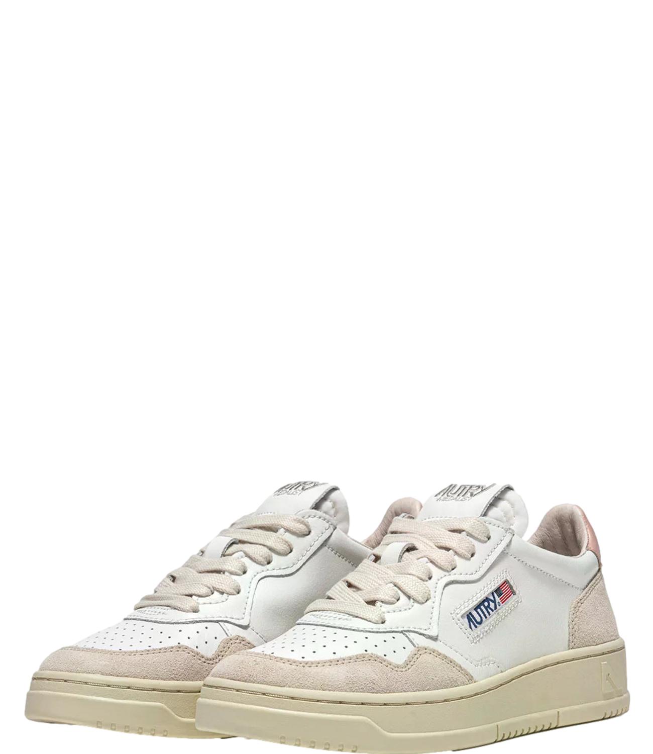 Autry Sneakers da Donna - Leat/suede Wht/pow - Aulw Ls37
