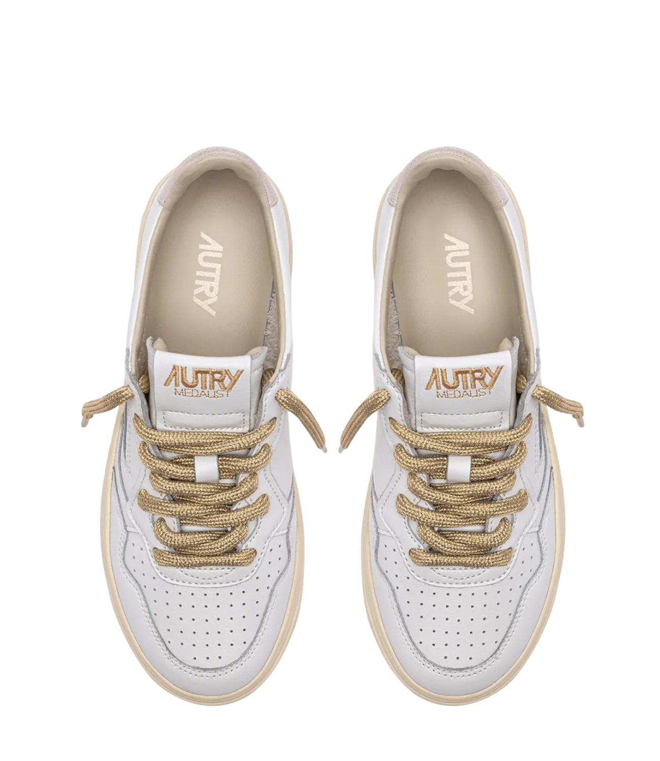 Autry Sneakers da Donna - Leat/swoll Wht/wht - Aulw Sw01