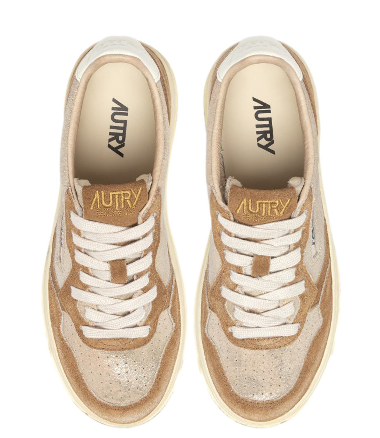 Autry Sneakers da Donna - Lamlea/sue Plat/beige - Aulw Yb01