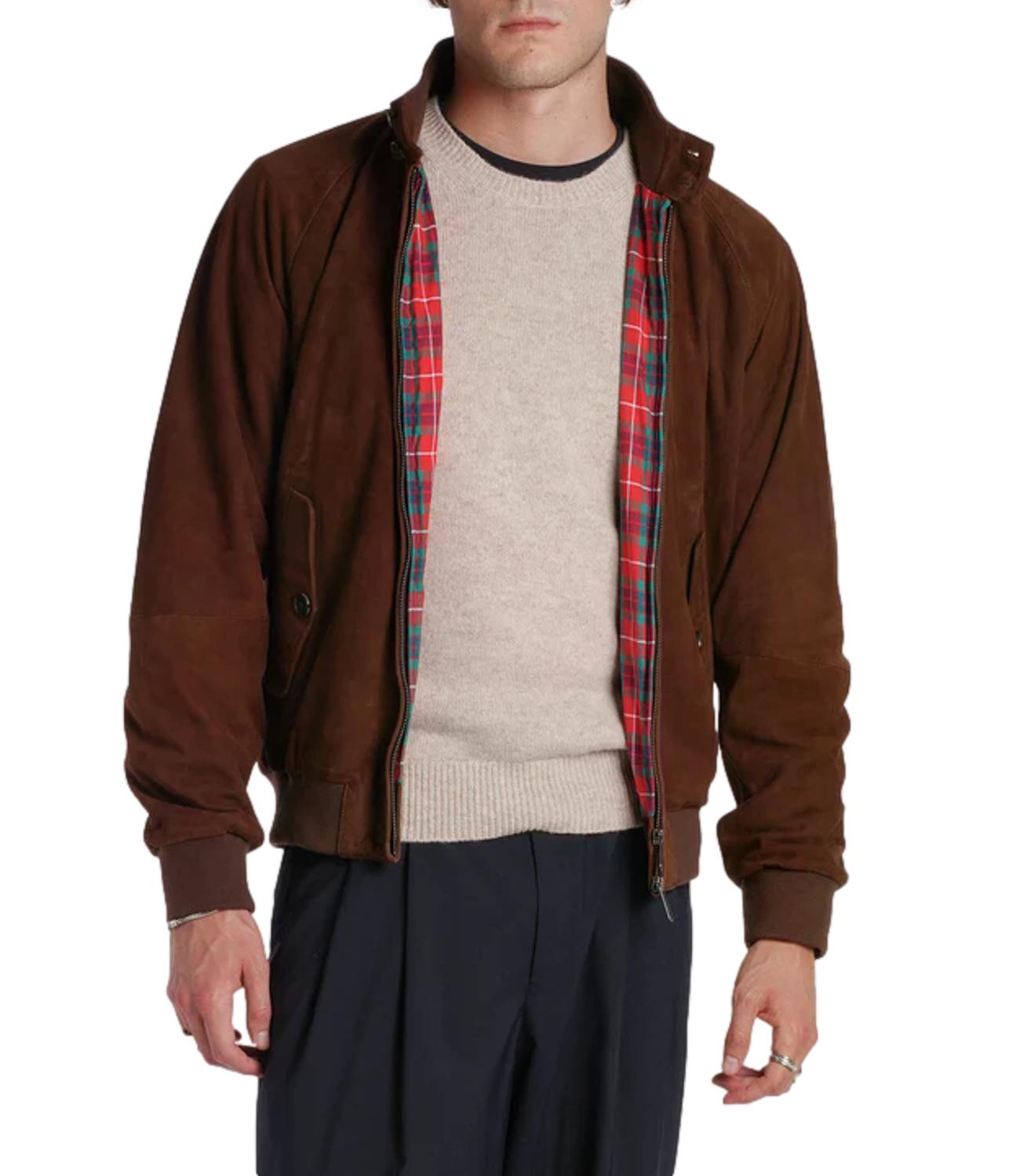 Baracuta Giacca da Uomo - Chocolate - 262mbrcps0939