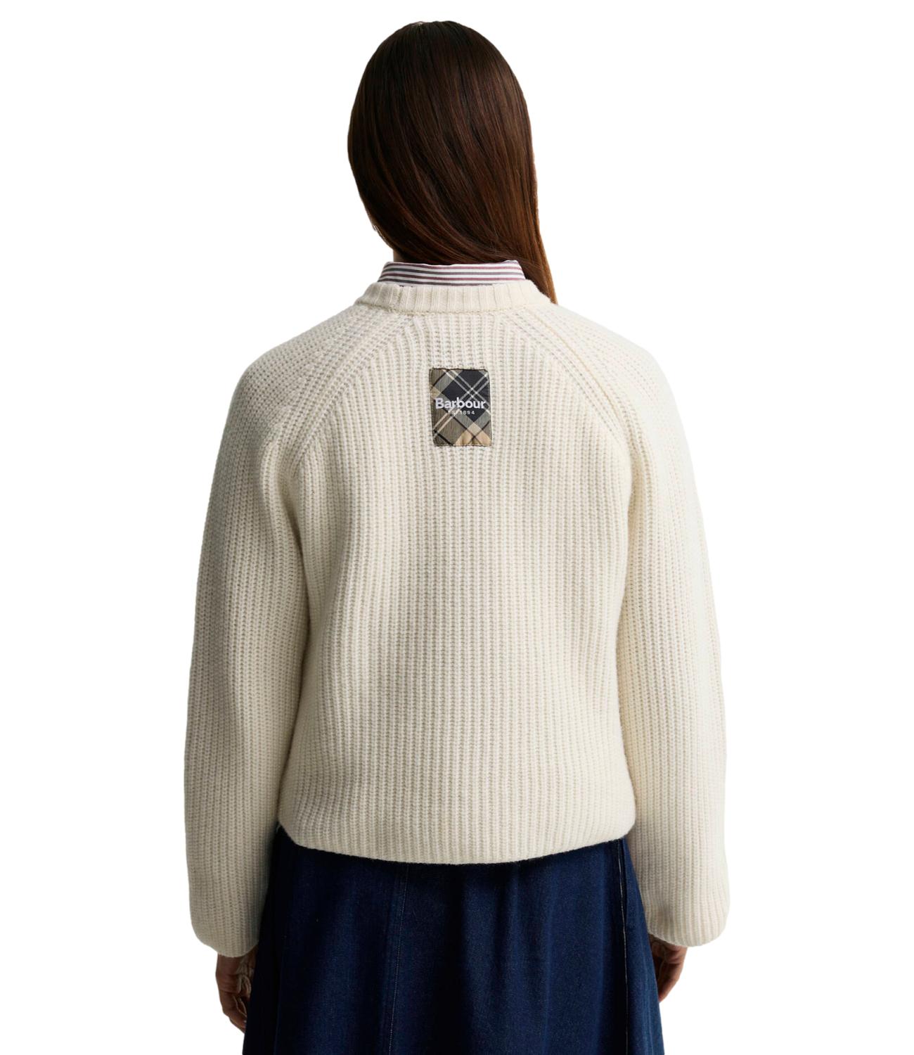Barbour pullover Renata panna donna