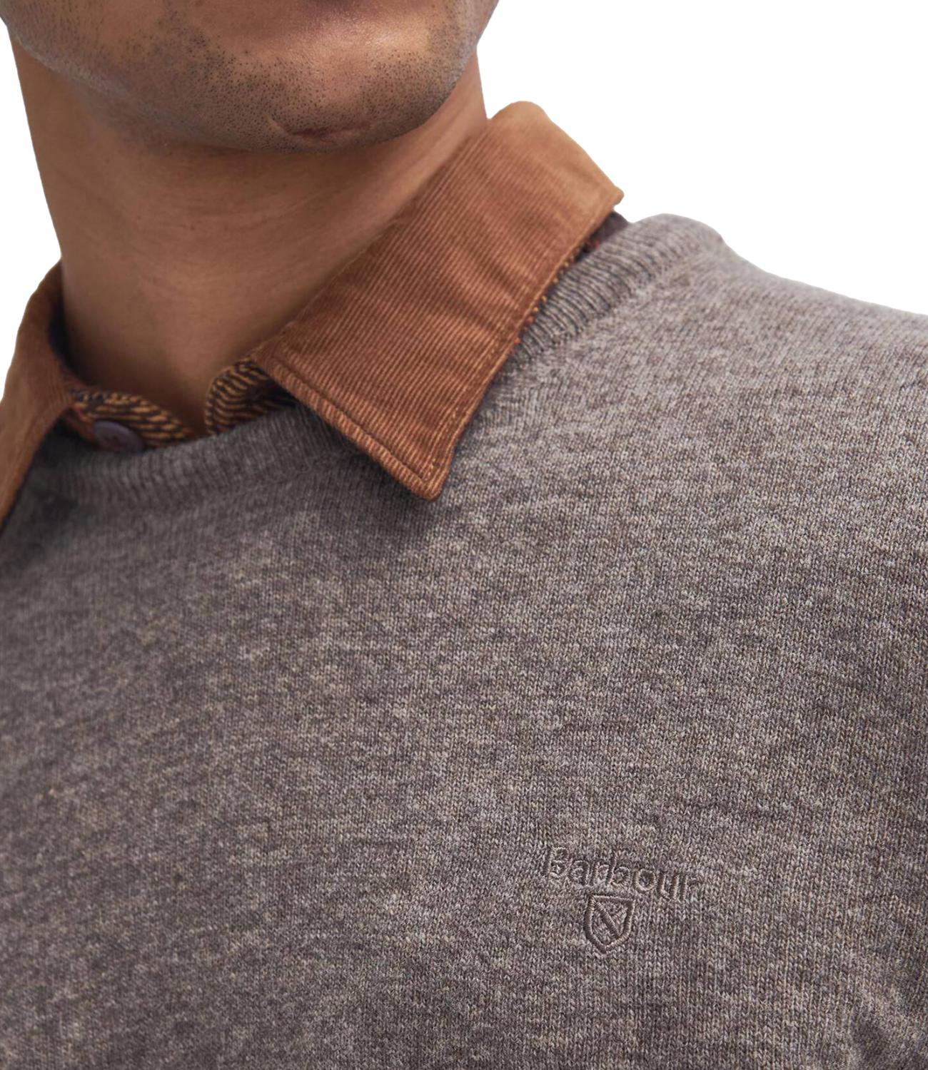 Barbour Maglia da Uomo - Dark Stone - 262mmkn0345