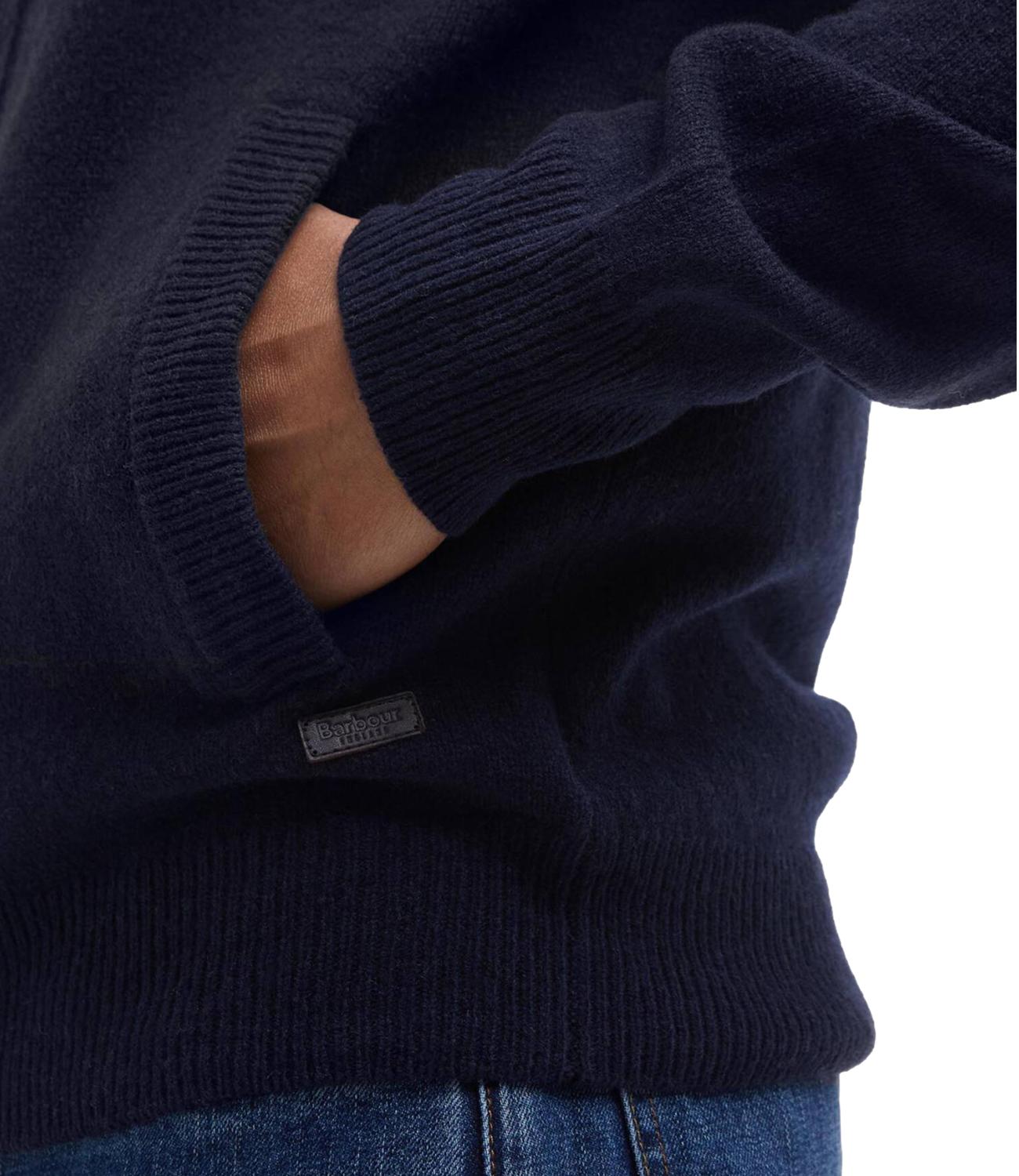 Barbour Cardigan da Uomo - Navy - 262mmkn0731