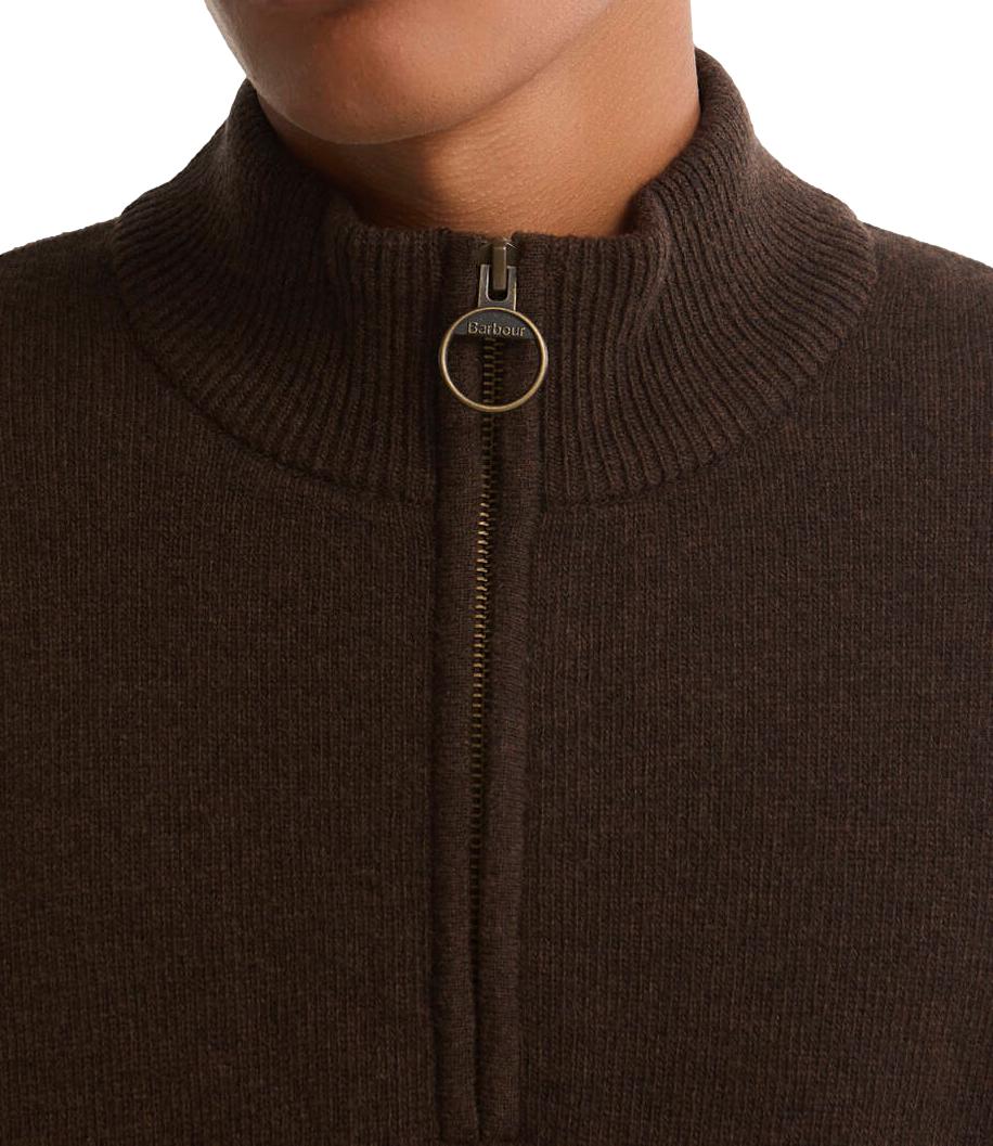 Barbour Cardigan da Uomo - Dark Oak - 262mmkn0837