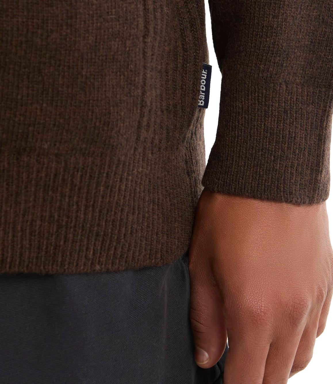 Barbour Cardigan da Uomo - Dark Oak - 262mmkn0837