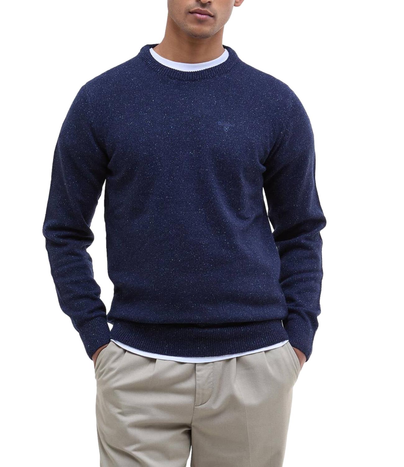 Barbour Maglia da Uomo - Navy - 262mmkn0844
