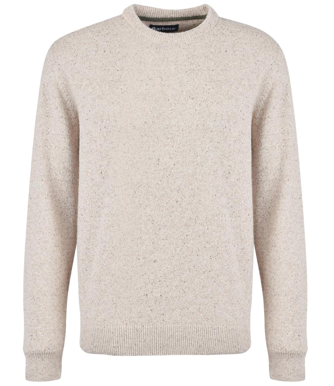 Barbour Maglia da Uomo - Stone - 262mmkn0844