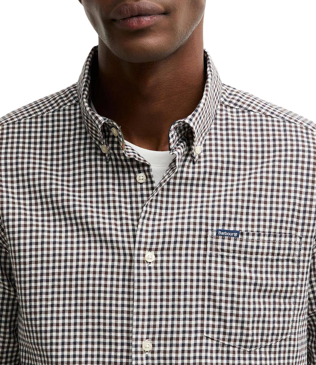 Barbour Camicia da Uomo - Dark Oak - 262mmsh5027