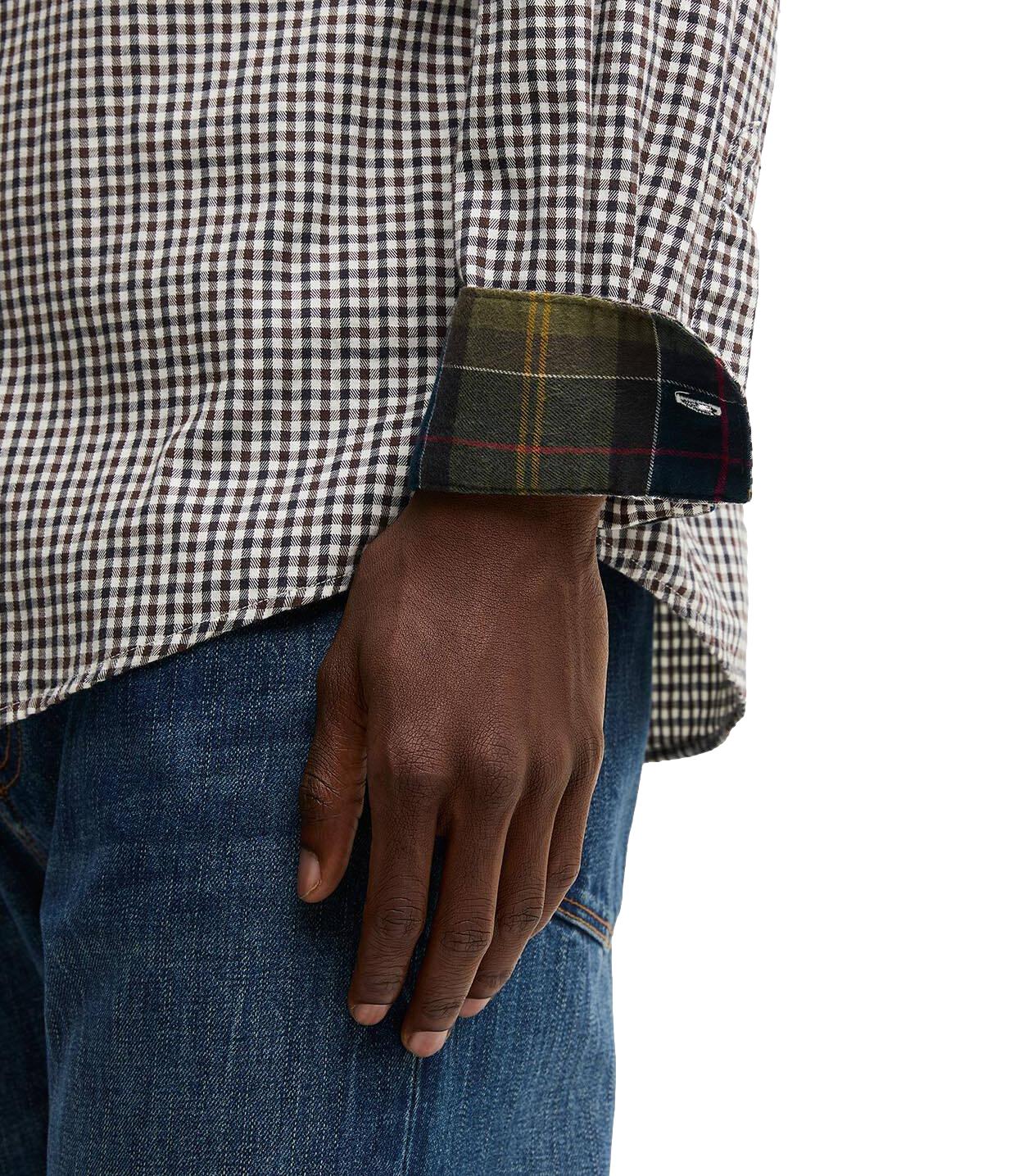 Barbour Camicia da Uomo - Dark Oak - 262mmsh5027