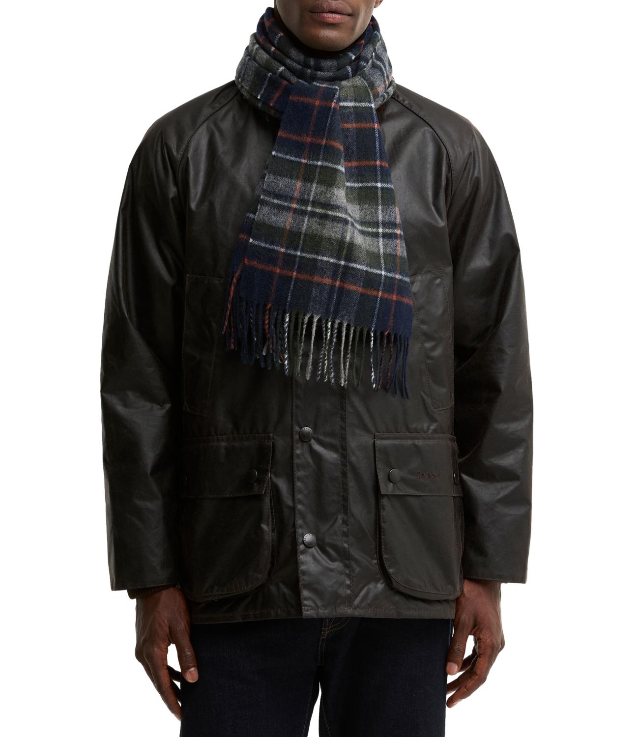 Sciarpa Navy/dark ginger