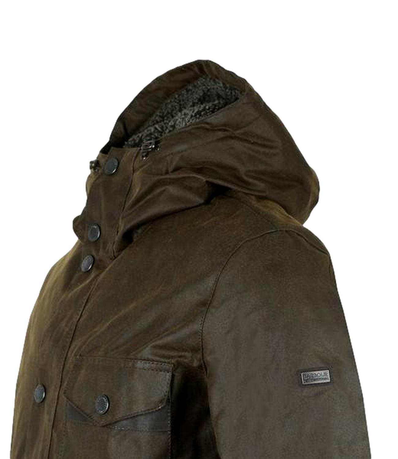 Barbour International Giacca da Uomo - Olive - 262mmwx1372