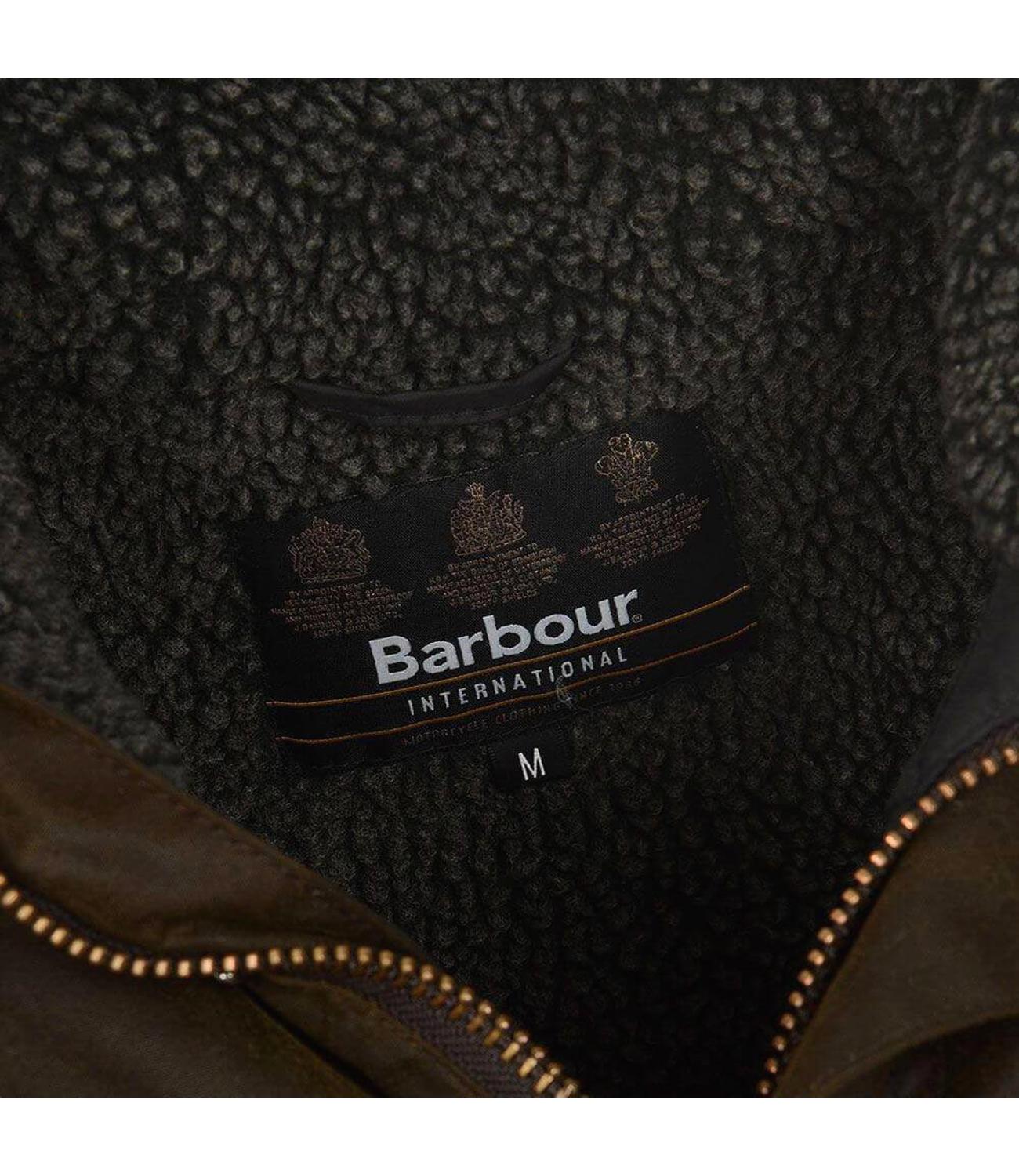 Barbour International Giacca da Uomo - Olive - 262mmwx1372