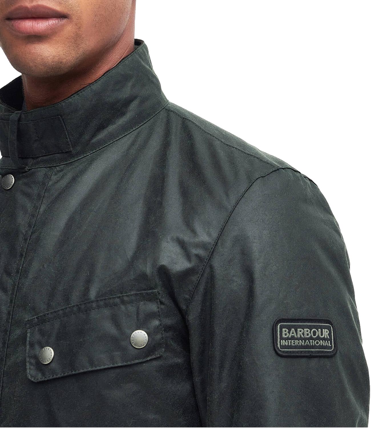 Barbour International Giacca da Uomo - Sage - 262mmwx0337
