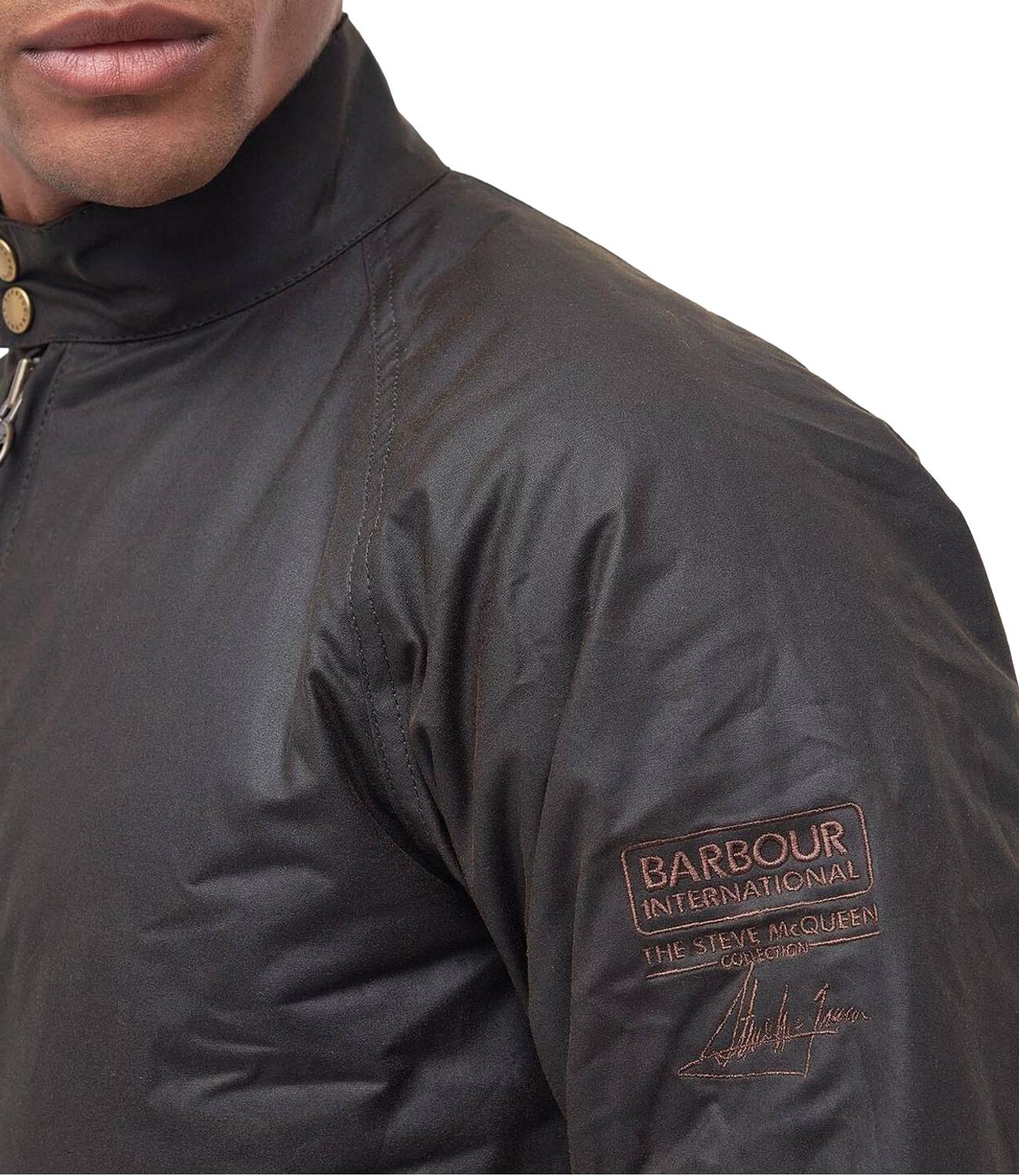 Barbour International Giacca da Uomo - Olive - 262mmwx0465