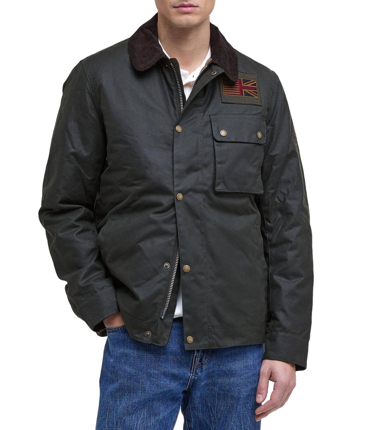 Barbour International Giacca da Uomo - Sage - 262mmwx1853