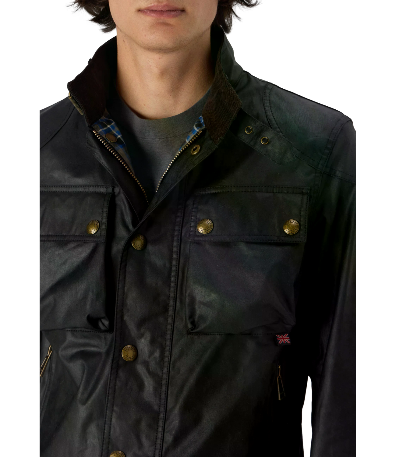 Belstaff racemaster jacket nero