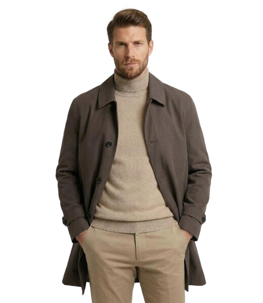 Bharnaba Philosophy Cappotto da Uomo - Moro - CharleS-Mcp