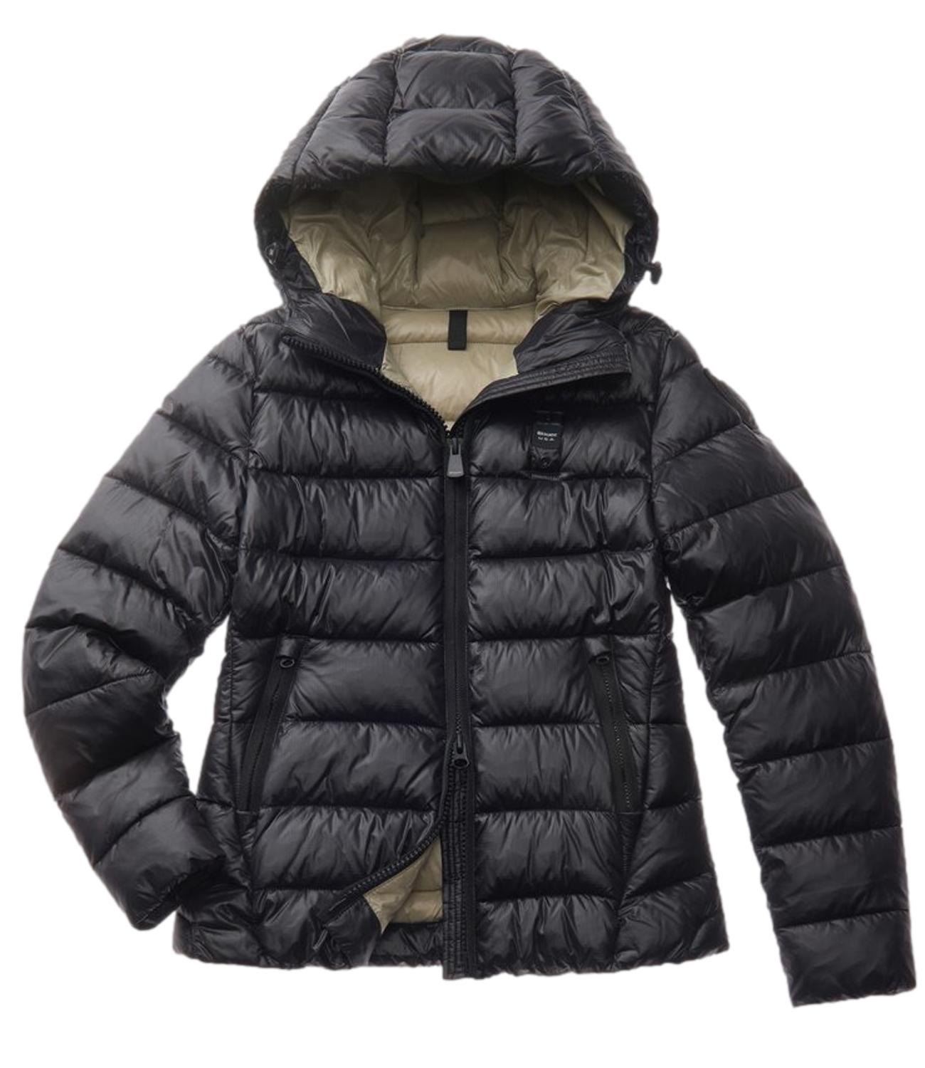Blauer Giubbino da Donna - Nero Interno Beige 301 - 26wbldc02070006648