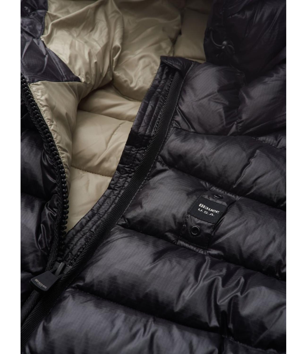 Blauer Giubbino da Donna - Nero Interno Beige 301 - 26wbldc02070006648
