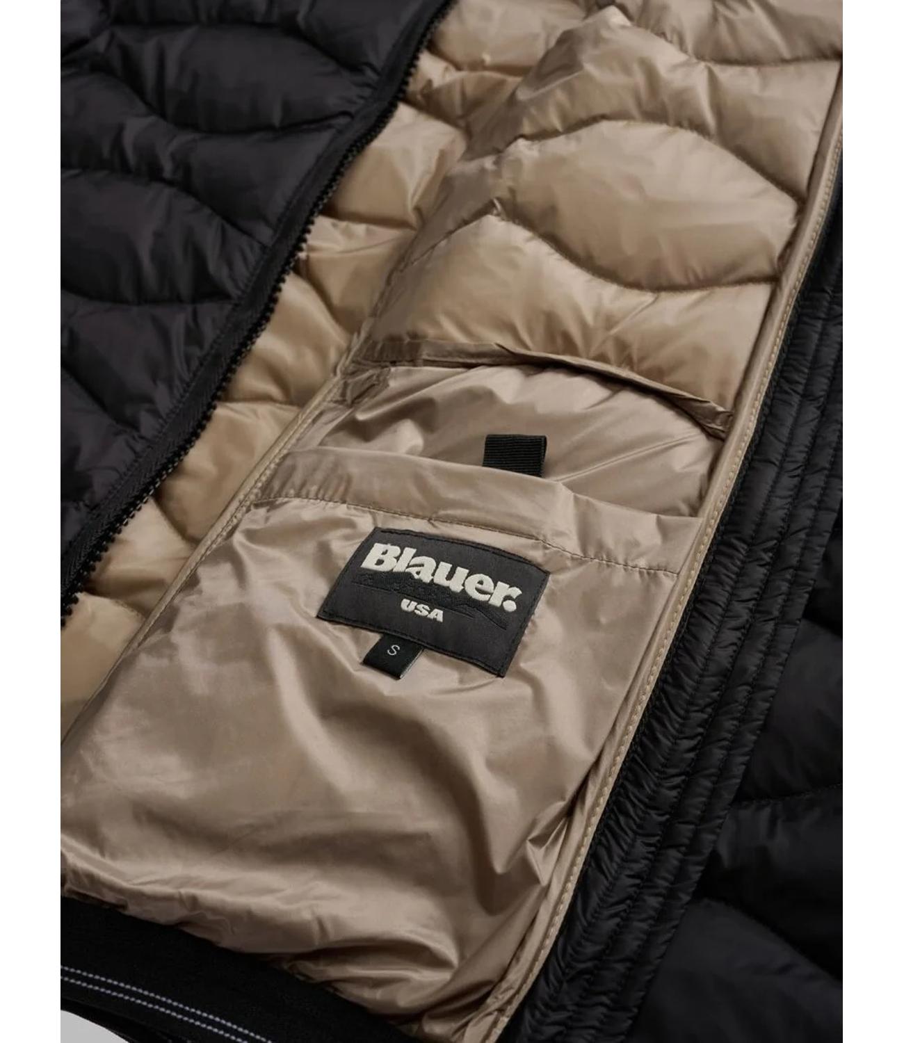 Blauer Giubbino da Donna - Nero Interno Beige 301 - 26wbldc03033006047