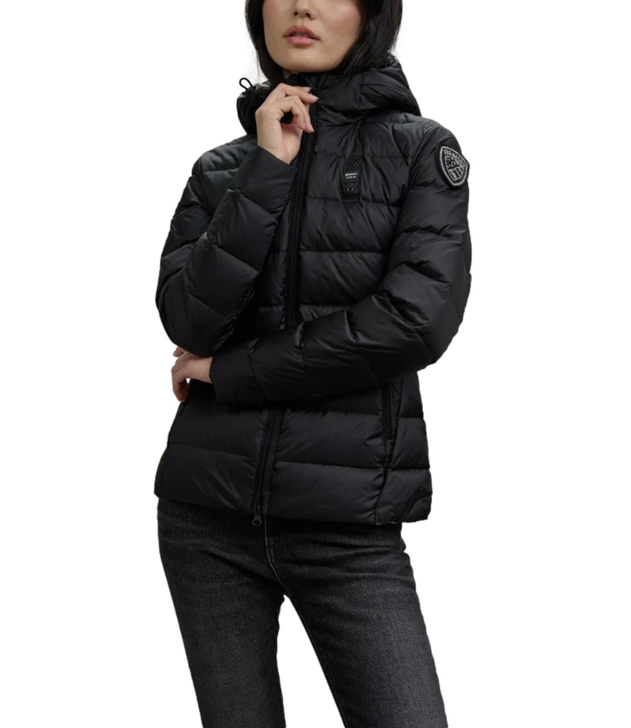 Blauer Giubbino da Donna - Nero Interno Beige 301 - 26wbldc03037006047