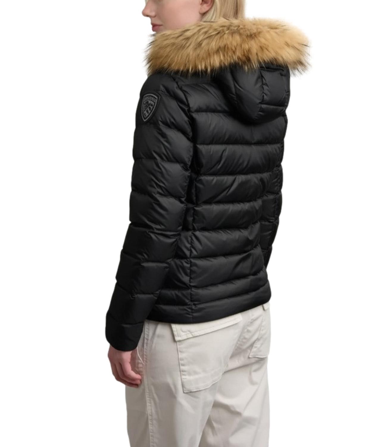 Blauer Giubbino da Donna - Nero Interno Beige 301 - 26wbldc03038006047